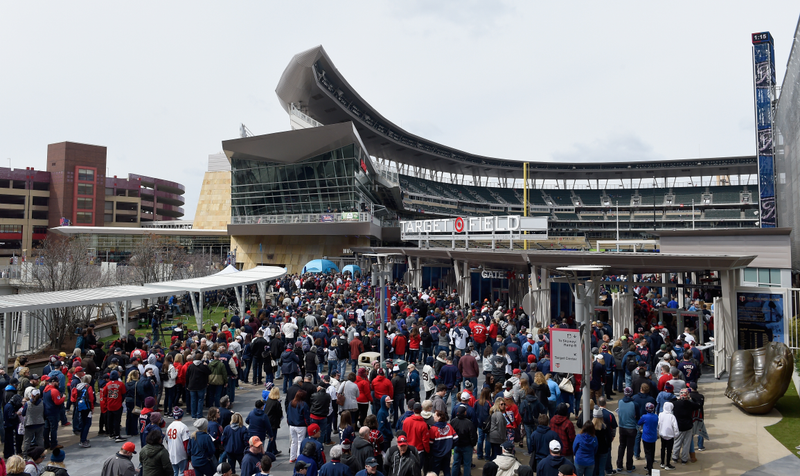 Illustration for article titled Hell Is Trying To Get Into A Ballpark On Opening Day